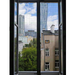 Założenie siatki dla kotów na okno bez wiercenia Warszawa