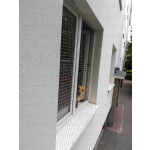 Siatka na okno Wzmocniona dla kota montaż