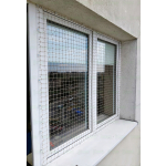 Siatka na okno Wzmocniona dla kota montaż Warszawa