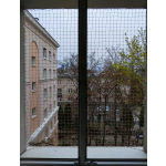 Siatka wzmocniona dla kota na okno montaż bez wiercenia Warszawa