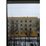 Siatka na balkon przeciw gołębiom z montażem