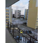 Siatka dla kotów na balkon montaż