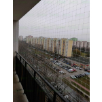 SIATKA PRZECIWKO PTAKOM montaż na balkonie  SIATKA PRZECIWKO PTAKOM montaż na balkonie Bez Wiercenia