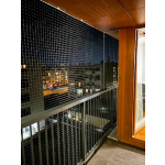 Siatka ochronna na balkon przezroczysta