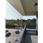 Siatka na balkon dla kota z montażem