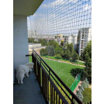 Siatka na balkon montaż BEZINWAZYJNY