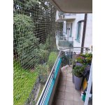 Siatka zabezpieczająca balkon dla kota bez wiercenia