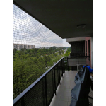 Założenie siatki na balkon dla kota bez wiercenia Warszawa