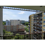 Siatka bezbarwna na balkon montaż Warszawa
