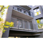 Siatka wzmocniona drutem dla kota montaż bez wiercenia