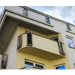 Wzmocniona siatka ochronna bezinwazyjny montaż na balkon dla kota Warszawa