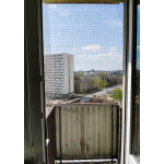 Wzmocniona siatka dla kota montaż na balkon Warszawa