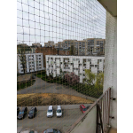 Siatka wzmocniona drutem dla kota na balkon z montażem Warszawa