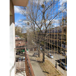 BEŻOWA PIASKOWA  Z DRUTEM 40X40 mm, grubość 1.2 mm