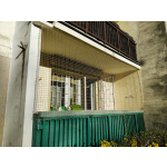 Siatki zabezpieczające przed upadkiem kota Montaż na balkonie Warszawa