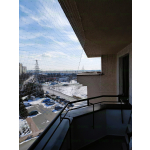 Siatka bezbarwna na balkon montaż Warszawa