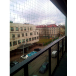 Siatka zabezpieczająca balkon przeciw ptakom BEZINWAZYJNY MONTAŻ Radzymin