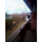 Siatka ochronna na balkon dla kota bez wiercenia Nowy Dwór Mazowiecki