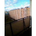 Siatka zabezpieczająca balkon przeciw ptakom bez wiercenia Legionowo