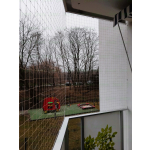 Siatka zabezpieczająca balkon przeciw ptakom Warszawa